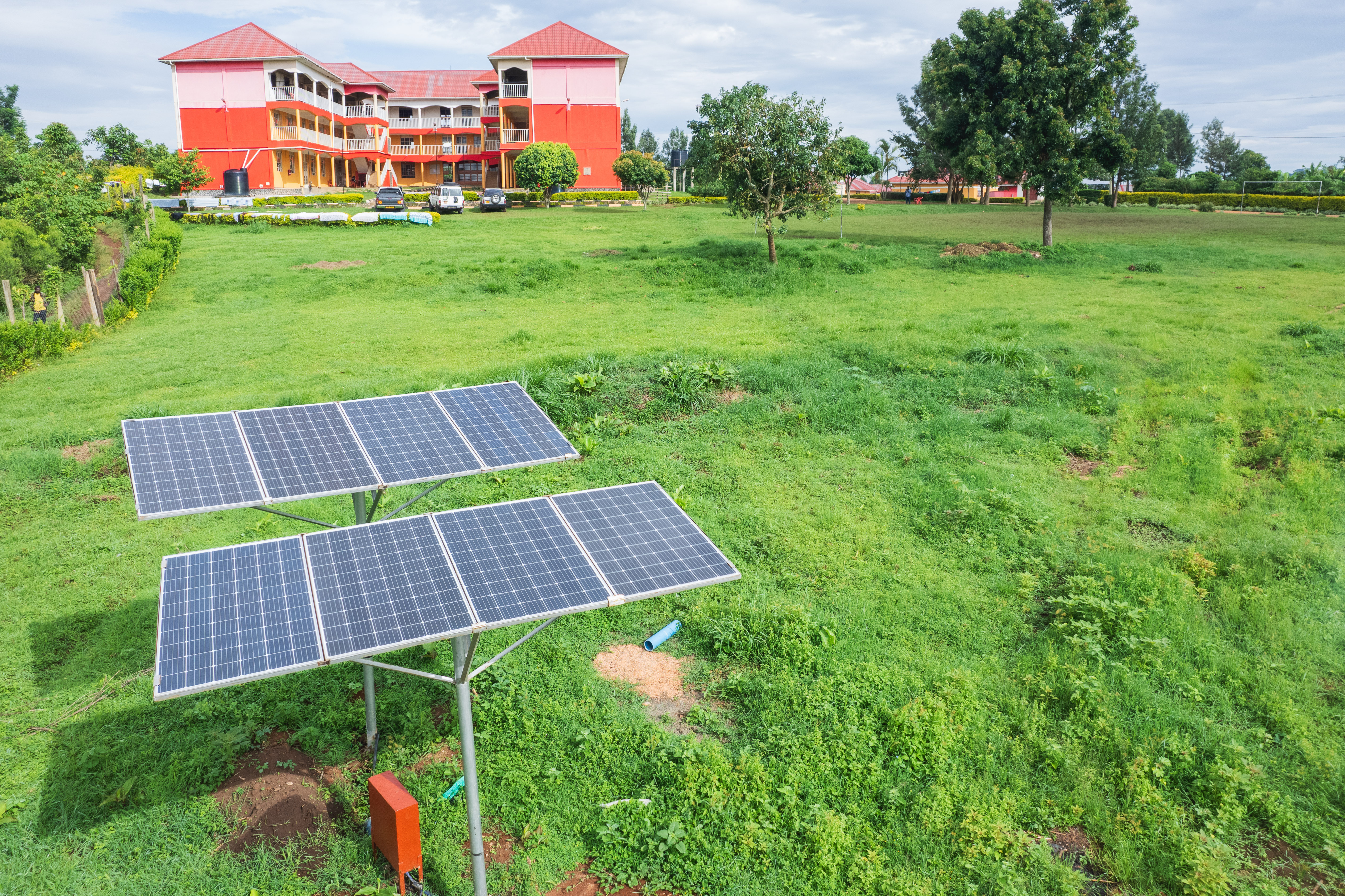 Solar Water Pumping System at St. Lucia High School